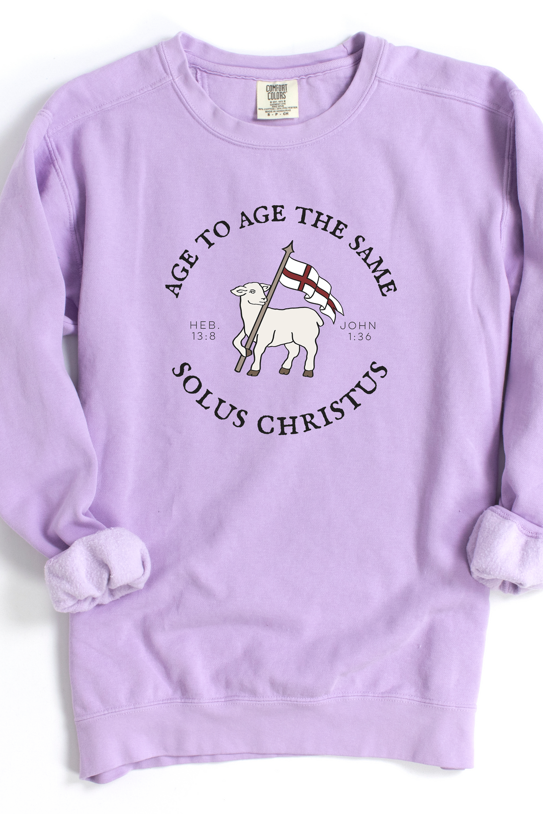 Agnus Dei Print Crewneck