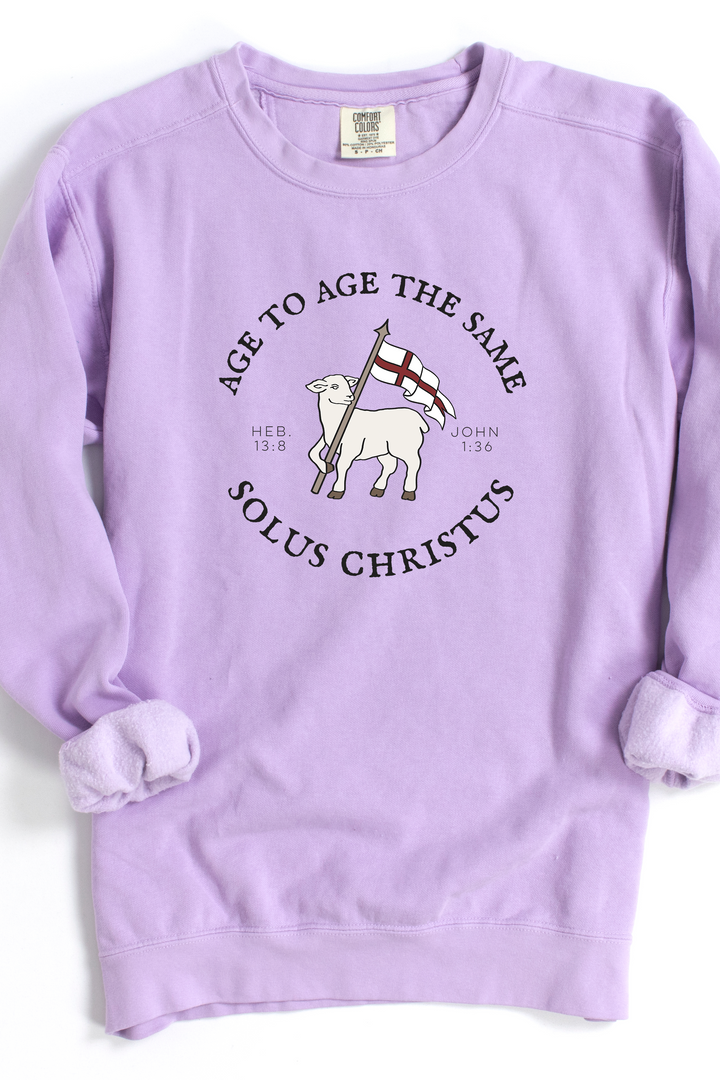 Agnus Dei Print Crewneck