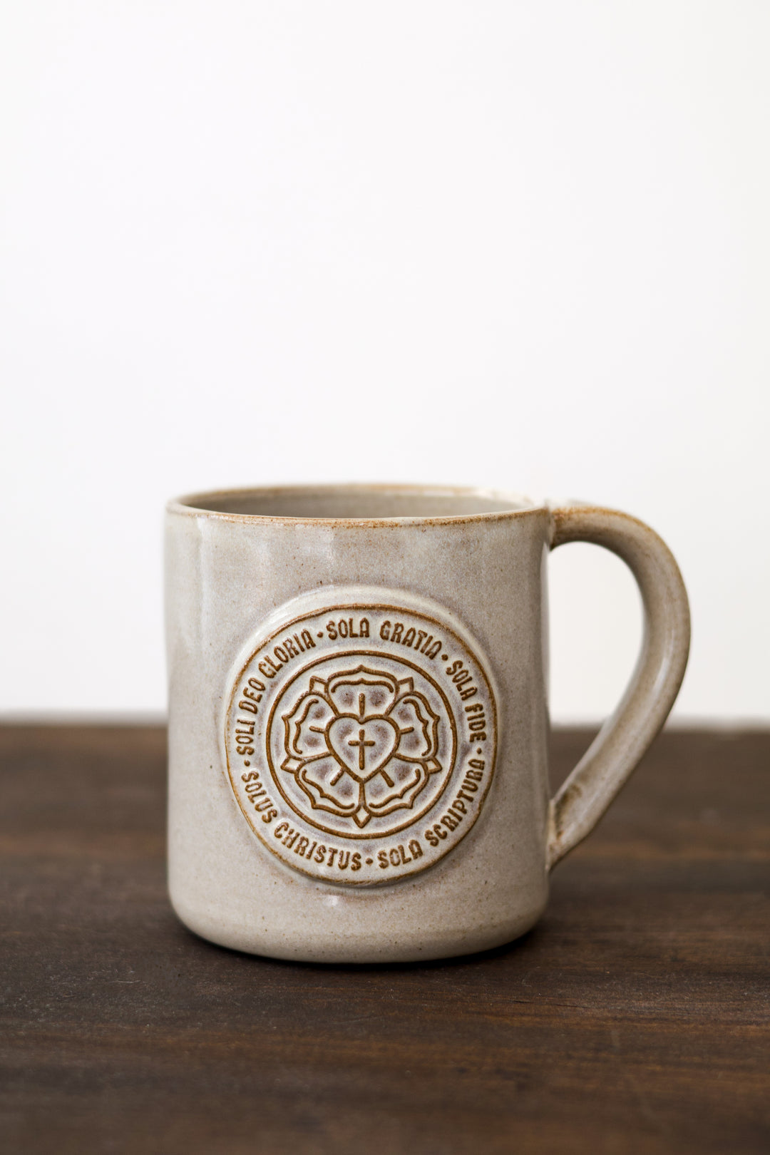 5 Solas/Luther’s Rose Hand Thrown Mug