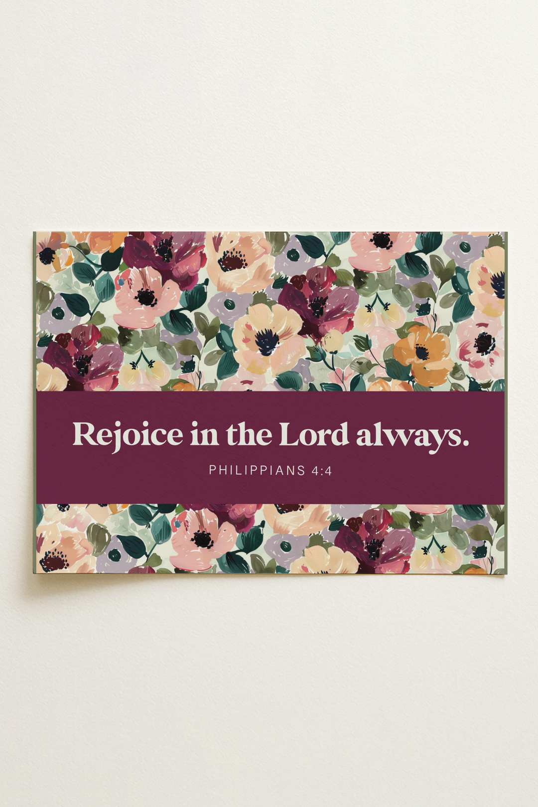 Blossoming Joy 5x7 Mini Print