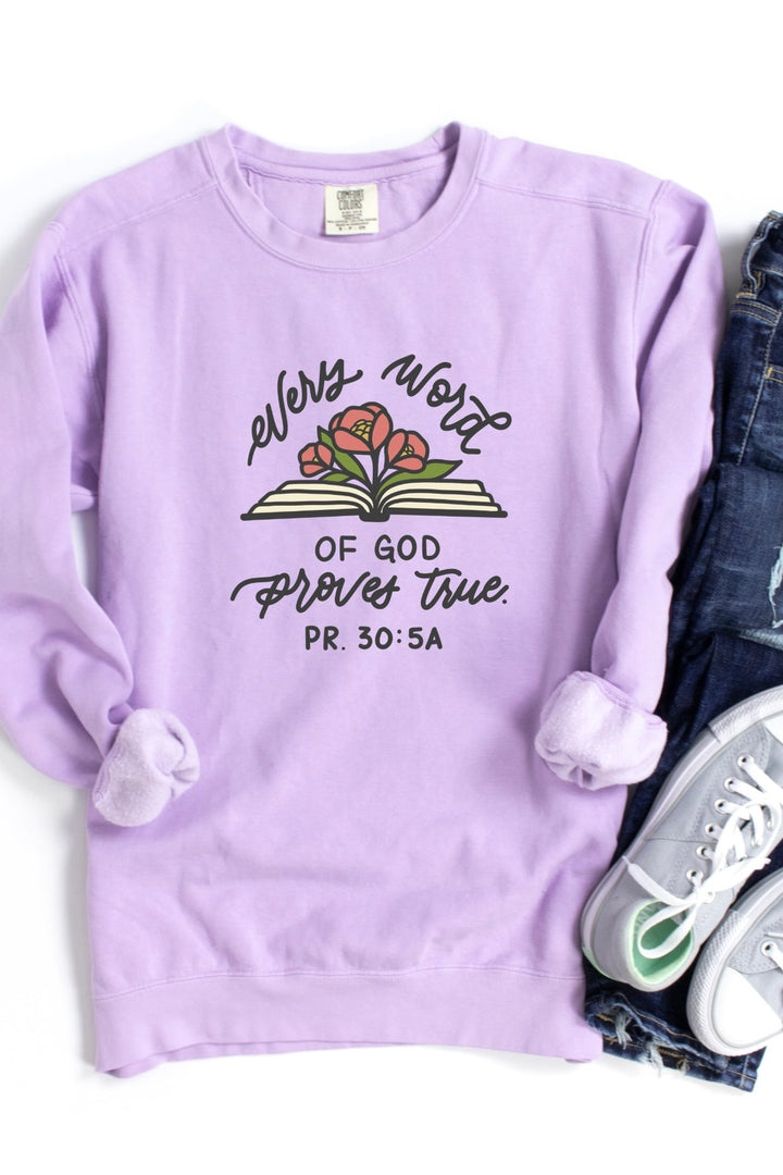 Proverbs 30:5 Crewneck