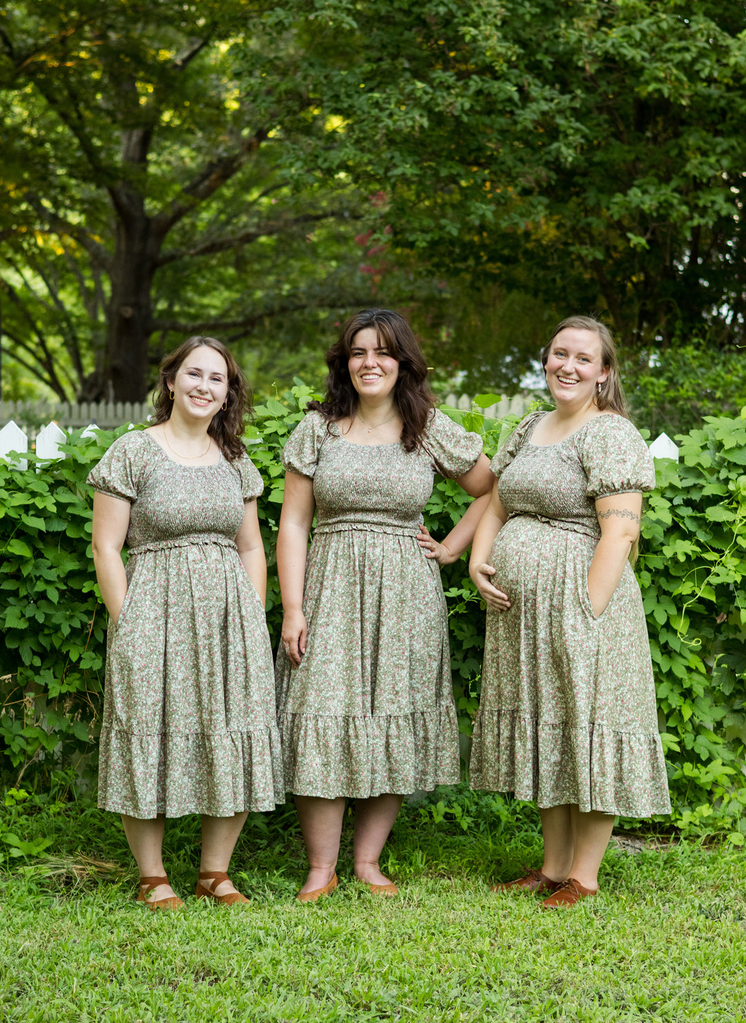 Green Pastures Cottage Nursing Dress