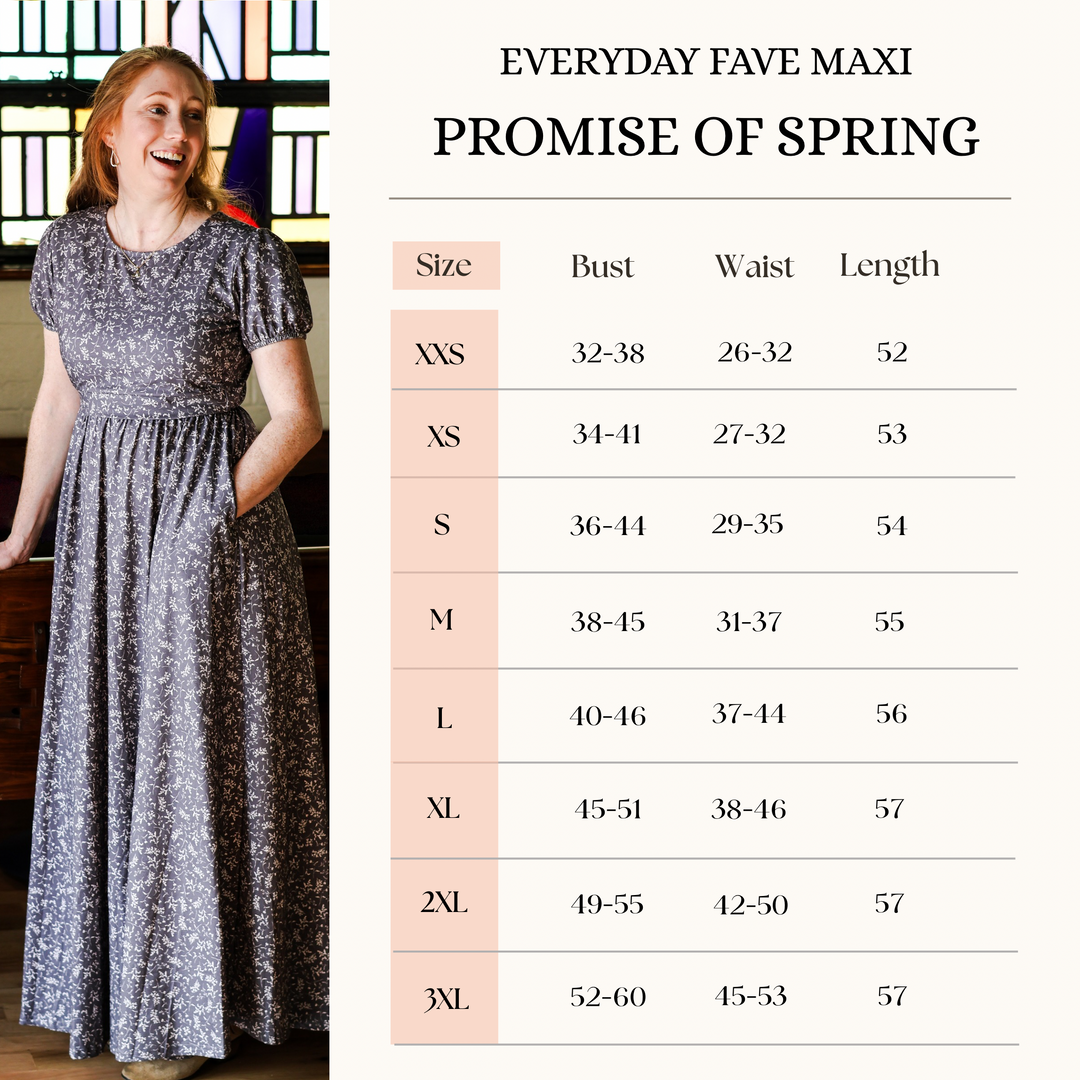 Promise of Spring—Everyday Fave Maxi Dress