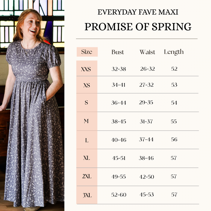 Promise of Spring—Everyday Fave Maxi Dress