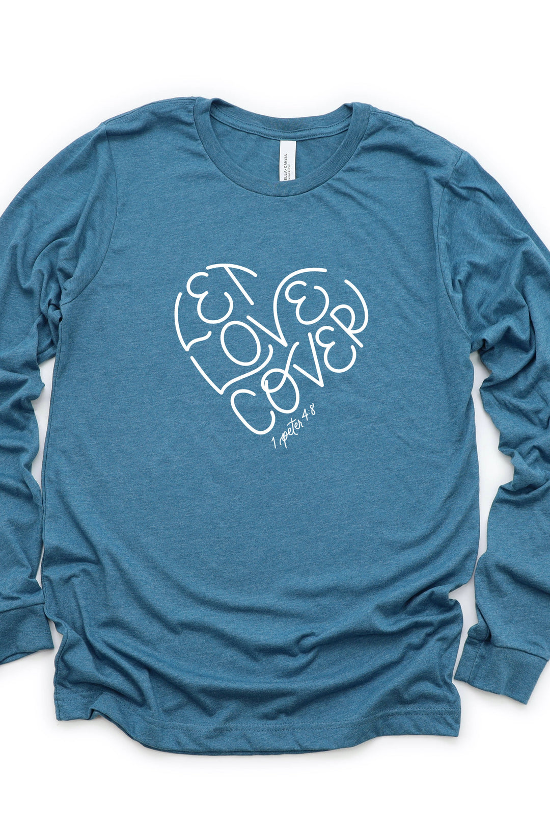 "Let Love Cover" Long Sleeve Tee
