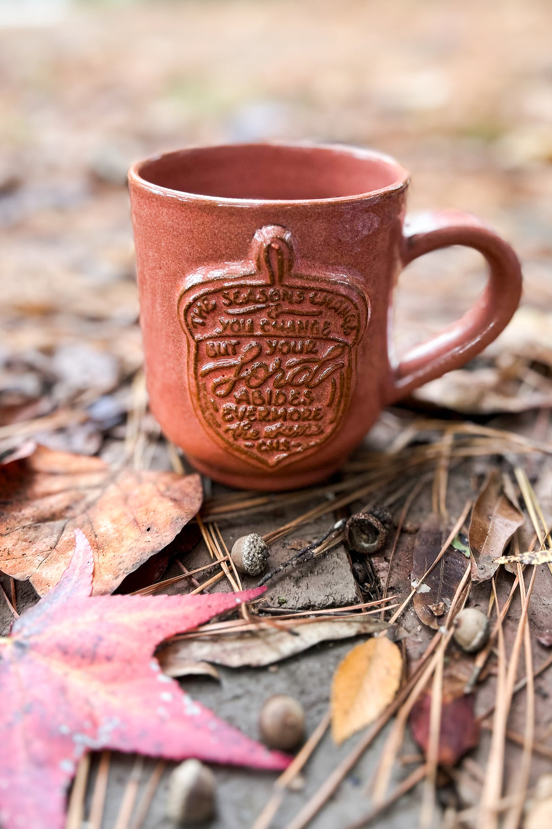 “Your Lord Abides Evermore” Handmade Ceramic Mug