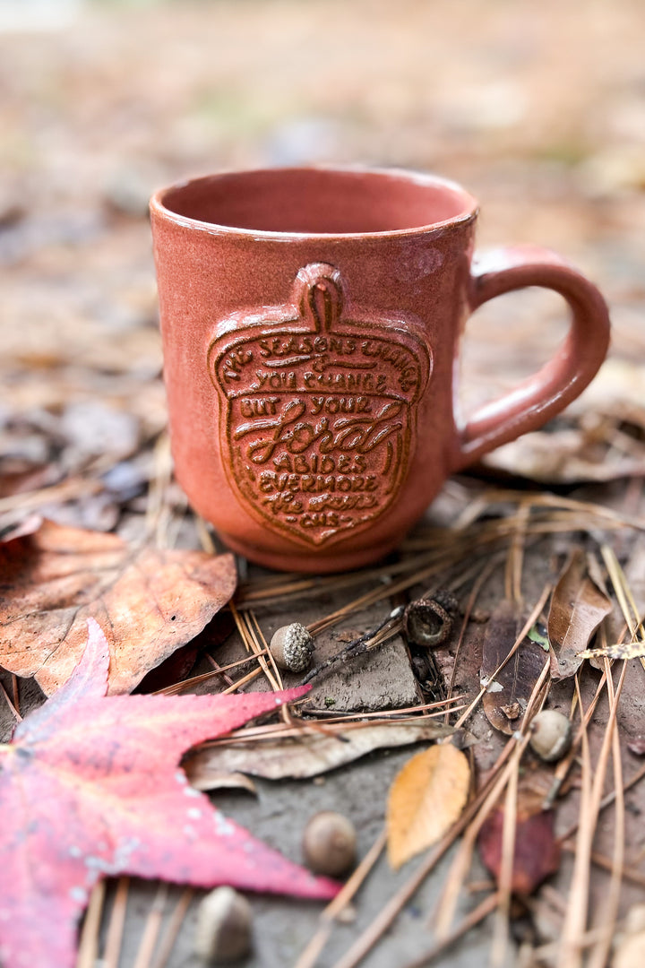 “Your Lord Abides Evermore” Handmade Ceramic Mug