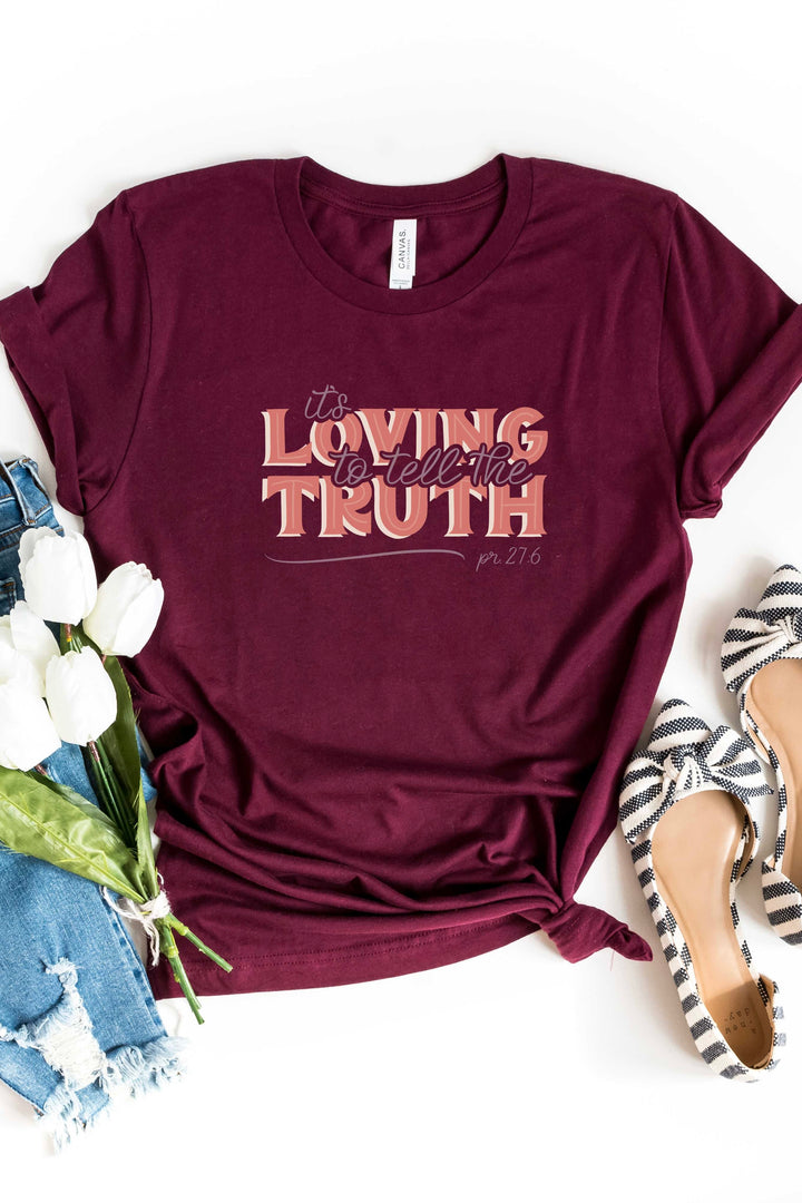 "It's Loving to Tell the Truth" Tee