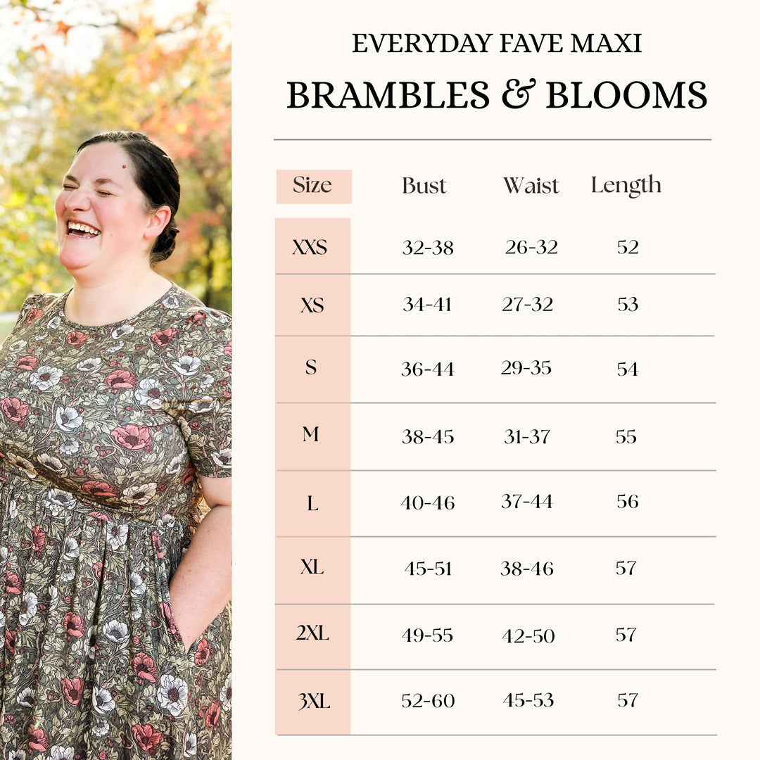 Brambles & Blooms—Everyday Fave Maxi Dress