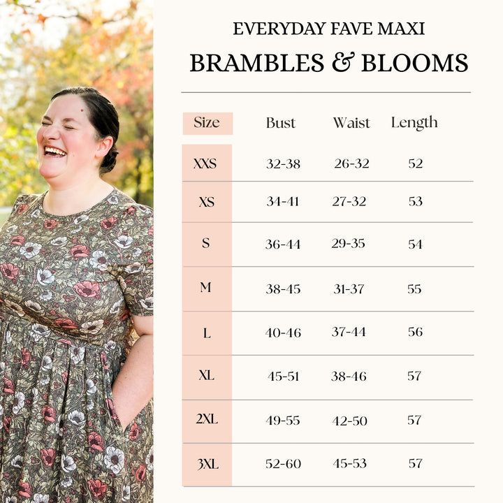 Brambles & Blooms—Everyday Fave Maxi Dress