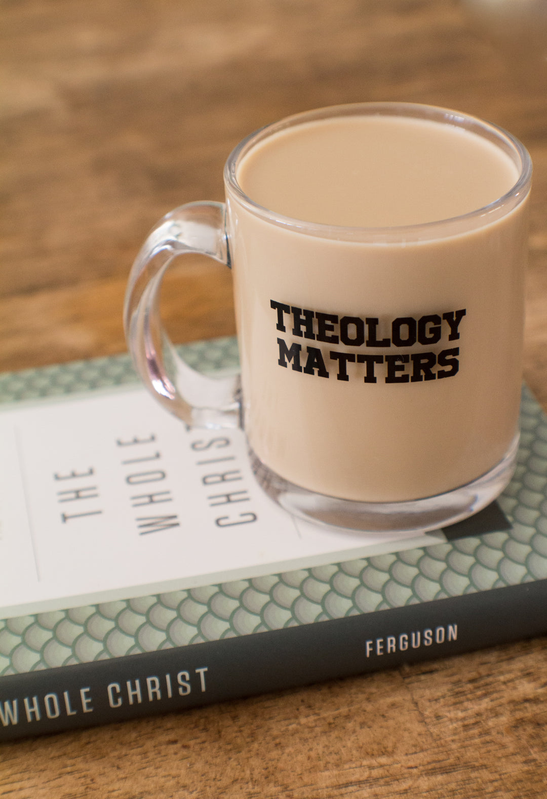 Theology Matters Clear Glass Mug