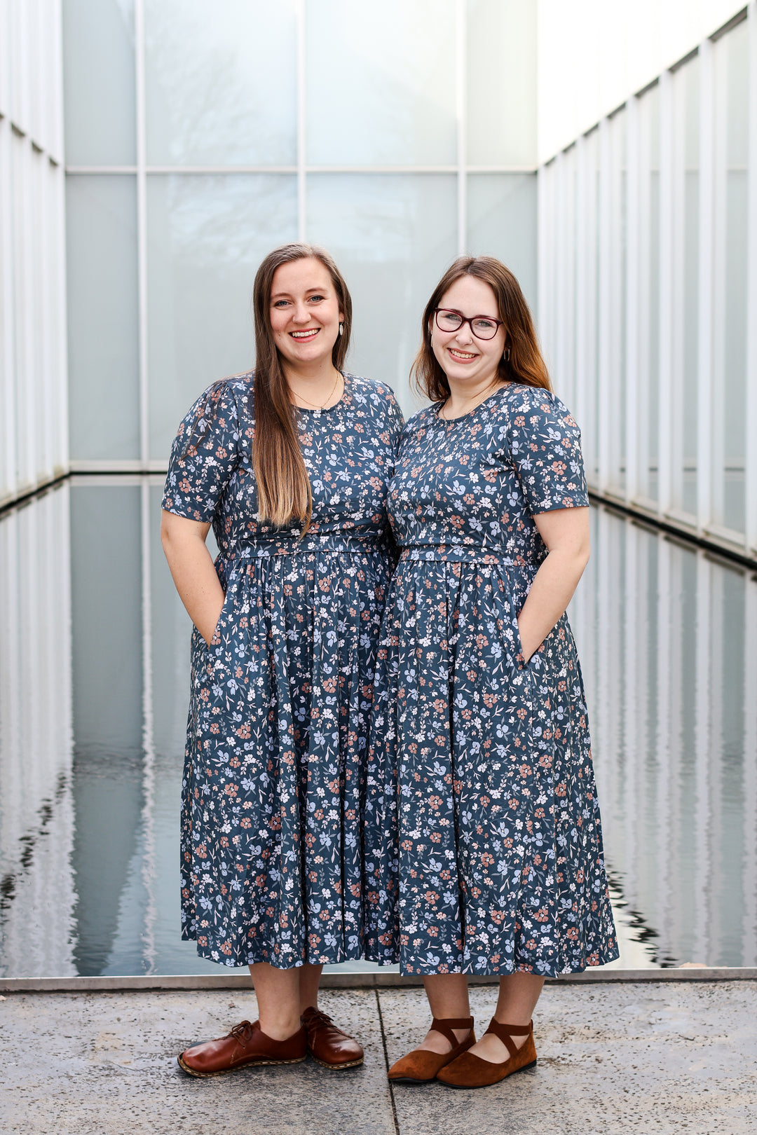 Threefold Meadow Mist Dress