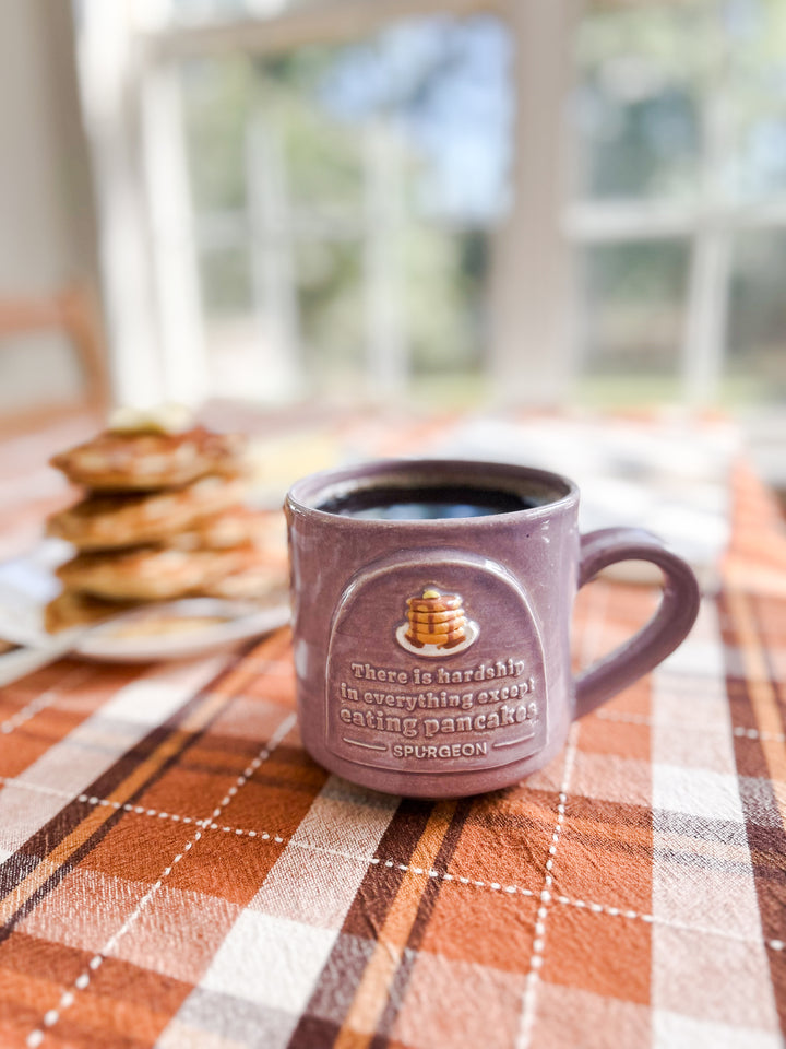 Spurgeon & His Pancakes Handmade Ceramic Mug