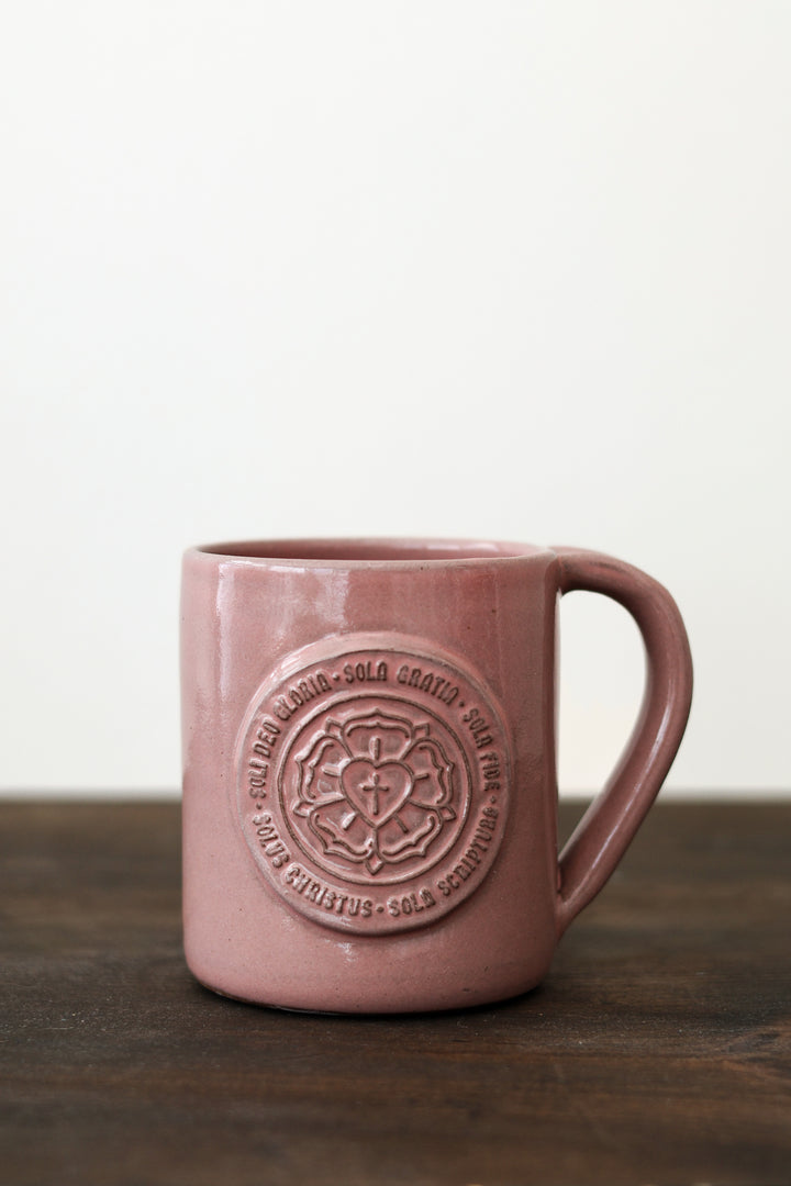 5 Solas/Luther’s Rose Hand Thrown Mug