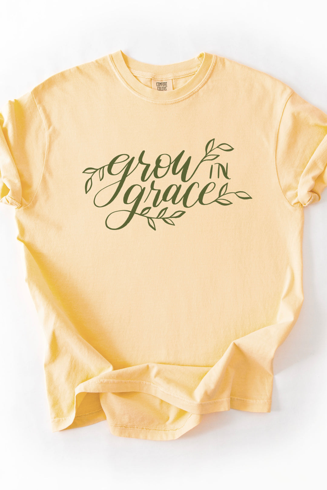 “Grow in Grace” Comfort Colors Tee