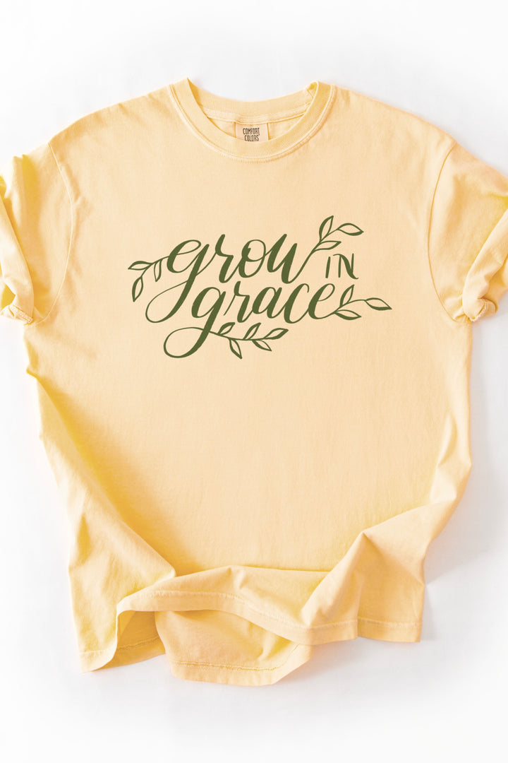 “Grow in Grace” Comfort Colors Tee