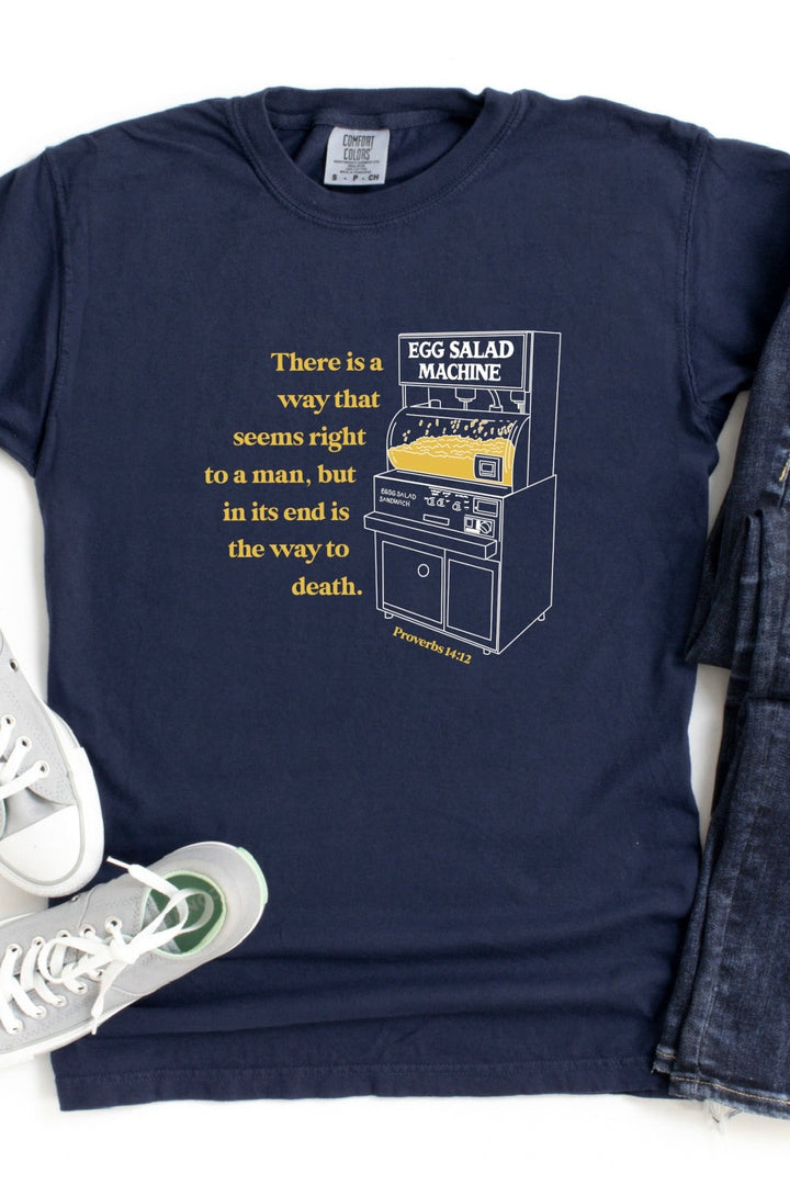 Egg Salad Machine Comfort Colors Tee