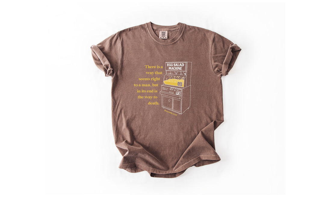 Egg Salad Machine Comfort Colors Tee