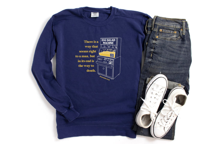 Egg Salad Machine Crewneck Pullover