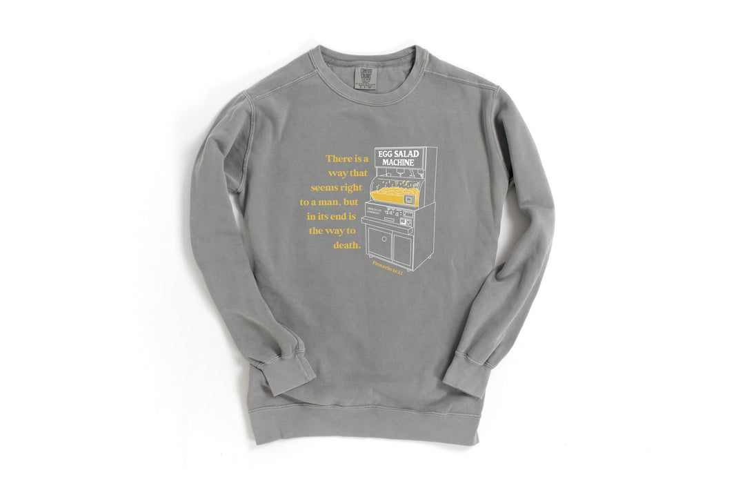 Egg Salad Machine Crewneck Pullover