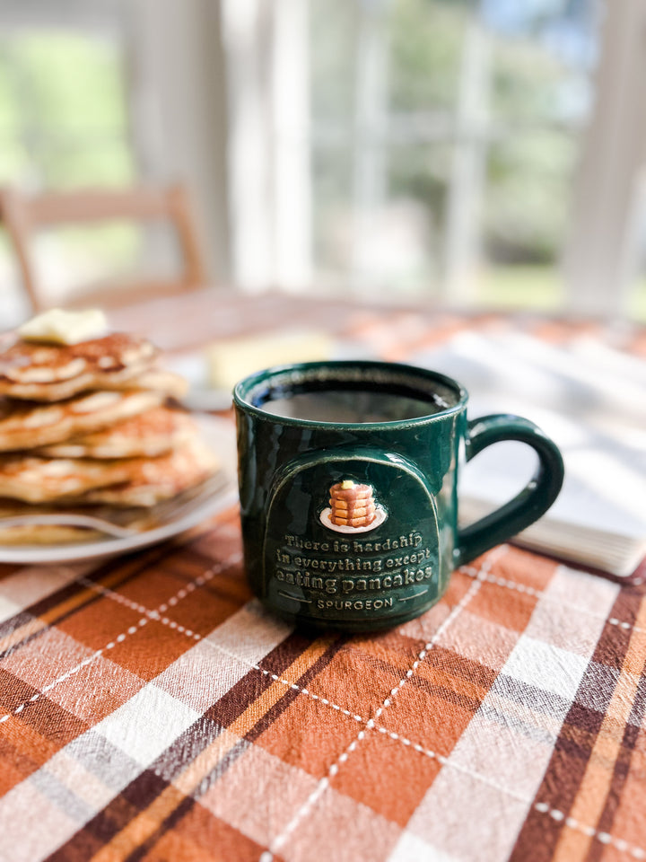 Spurgeon & His Pancakes Handmade Ceramic Mug