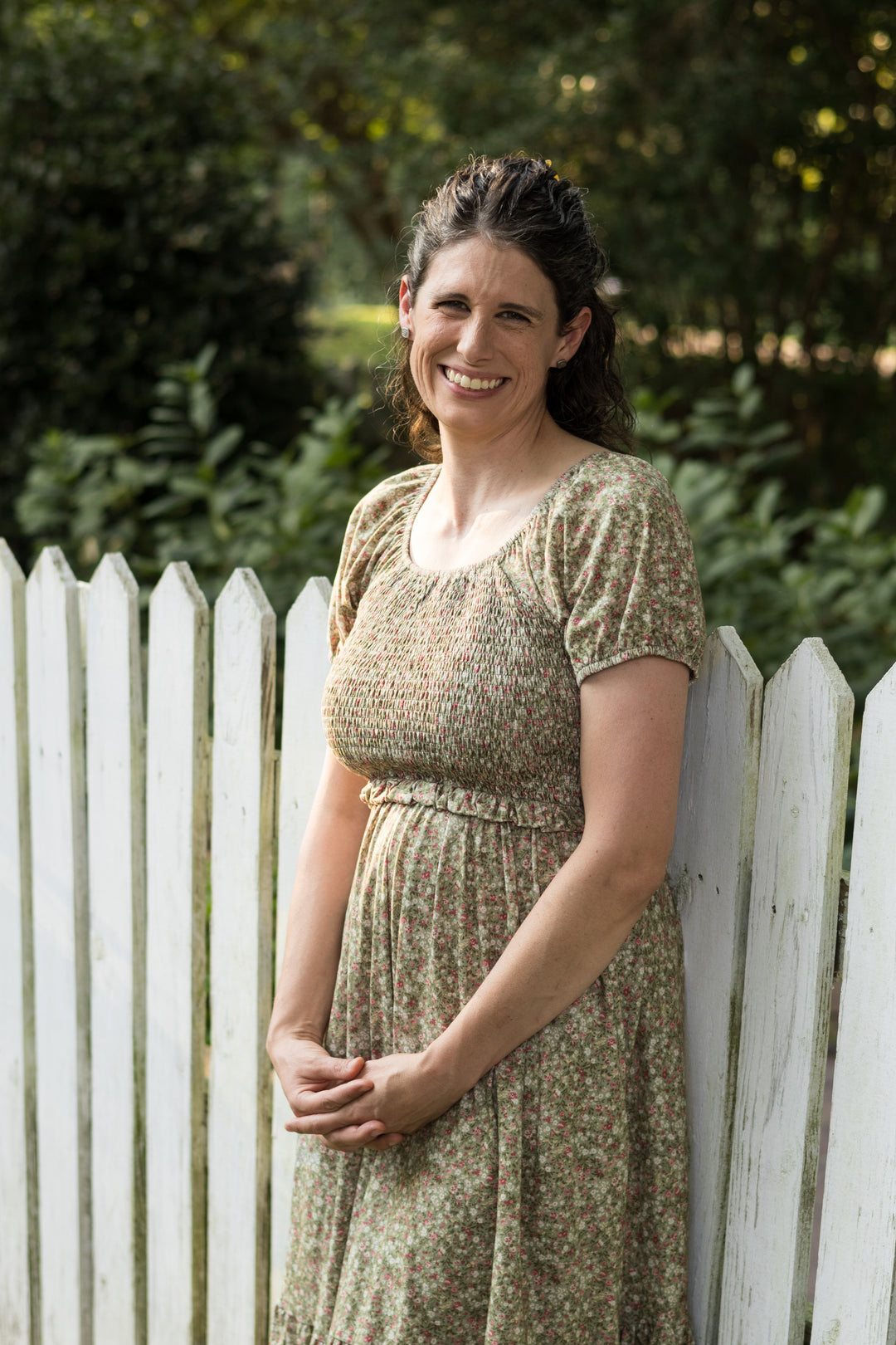 Green Pastures Cottage Nursing Dress