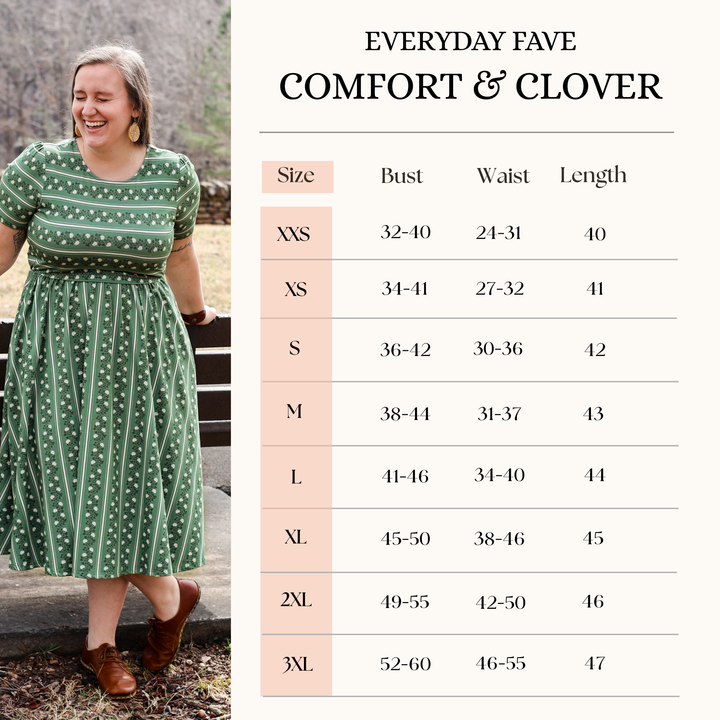 Clover & Comfort Everyday Fave Dress