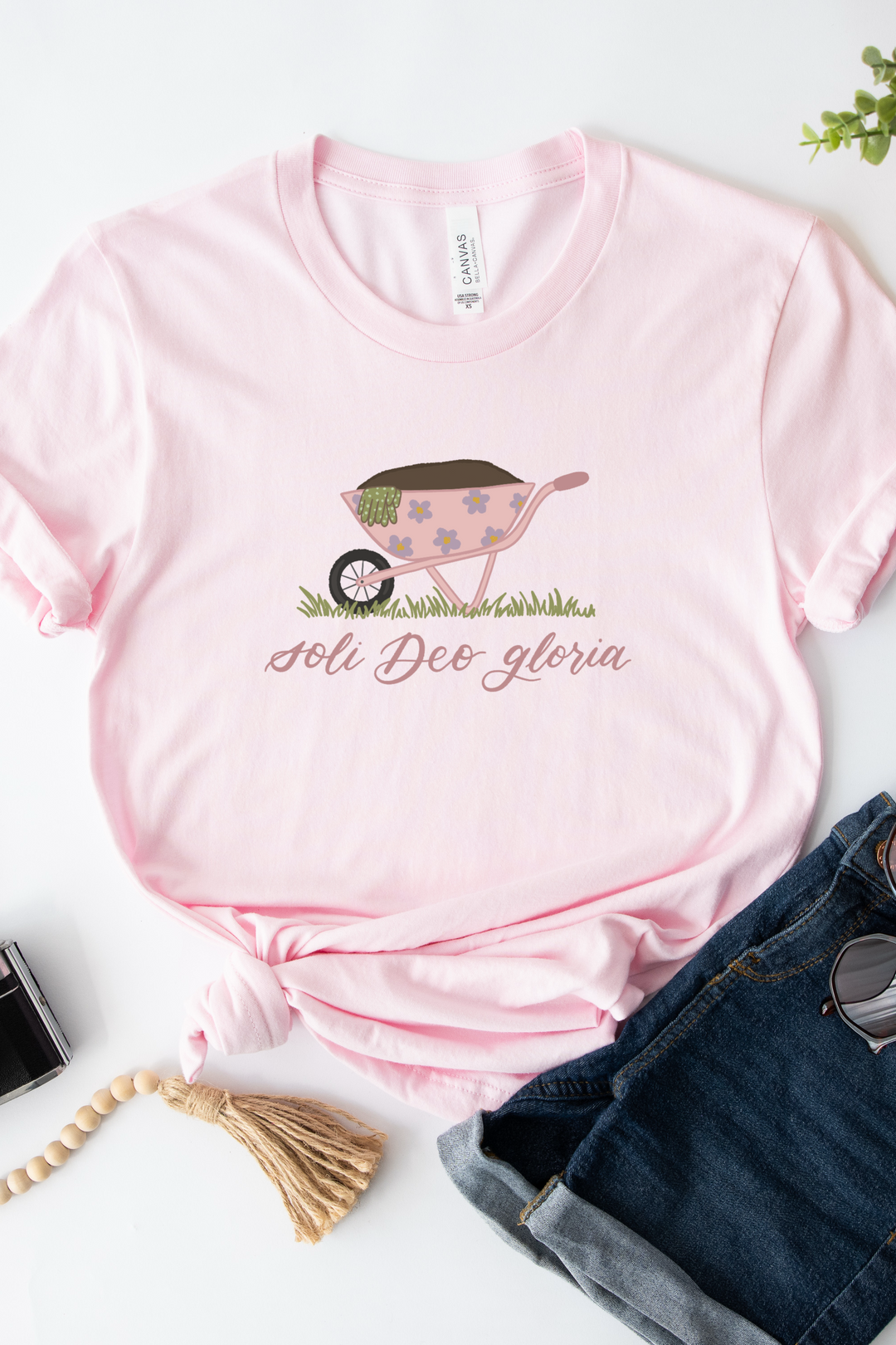 Soli Deo Gloria Short Sleeve Tee (Bella Canvas)
