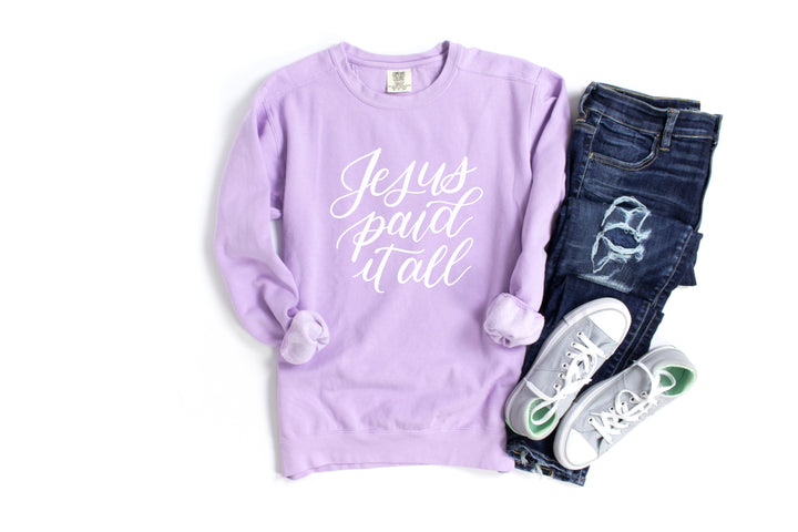 Jesus Paid It All Crewneck