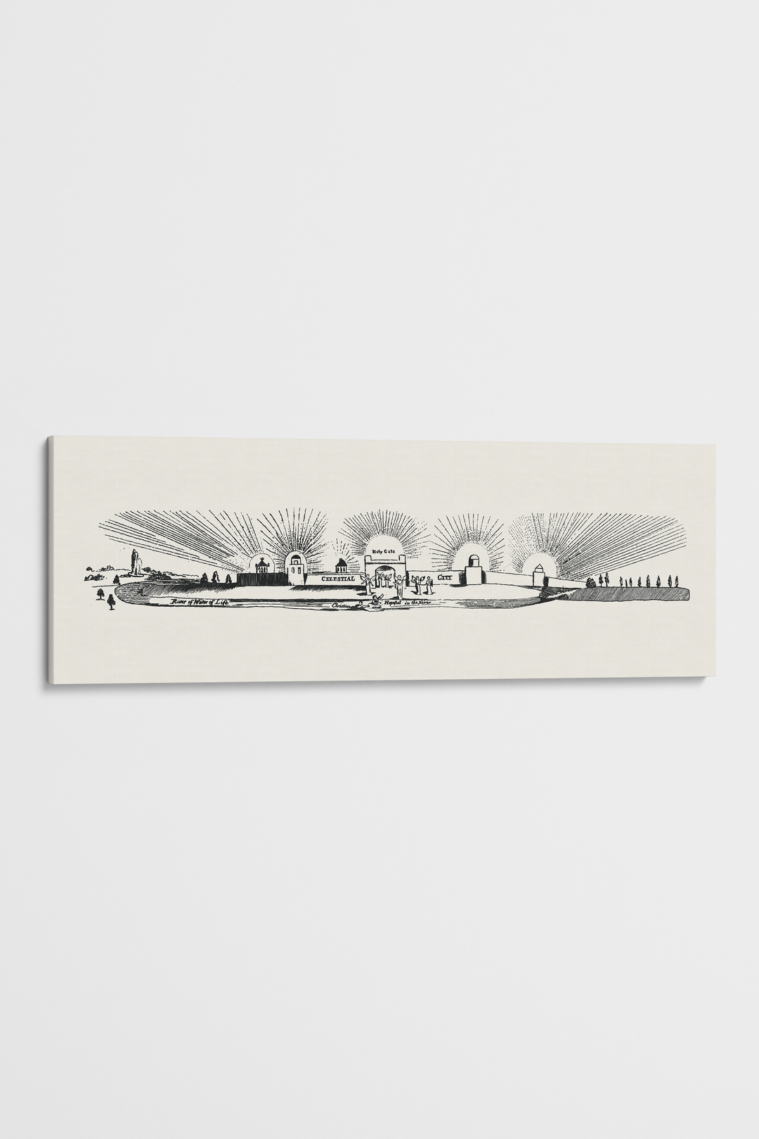 Pilgrim's Progress Illustration-Celestial City