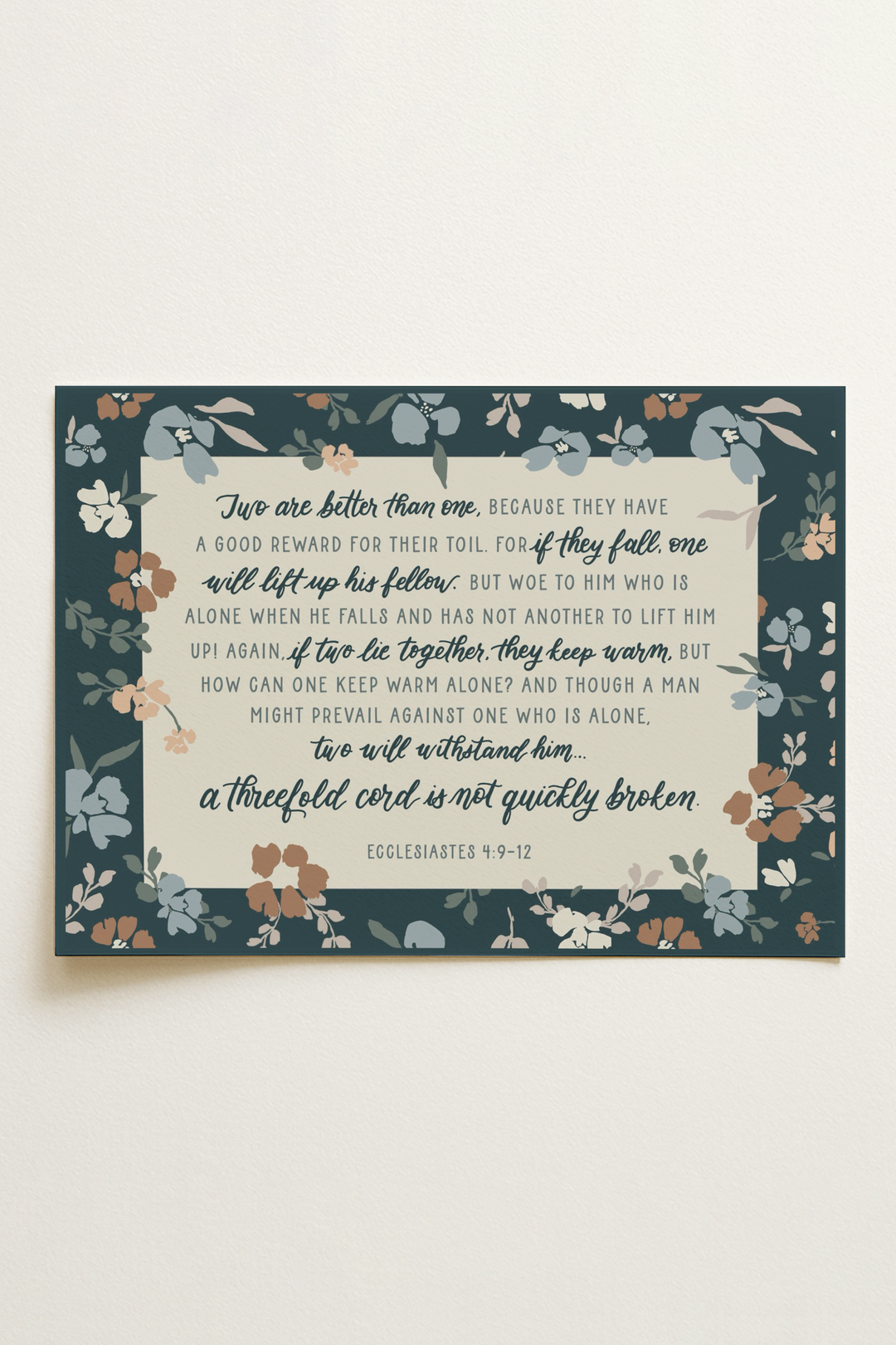 Threefold Meadow 5x7 Mini Print