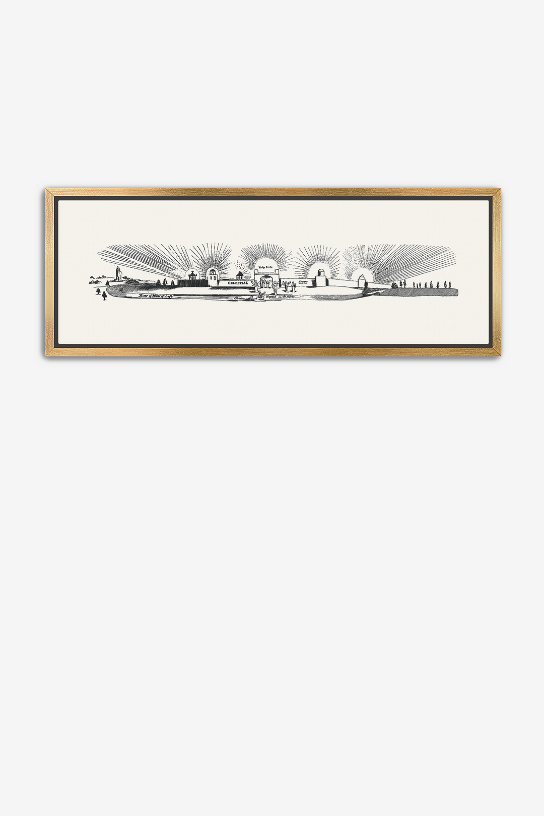 Pilgrim's Progress Illustration-Celestial City