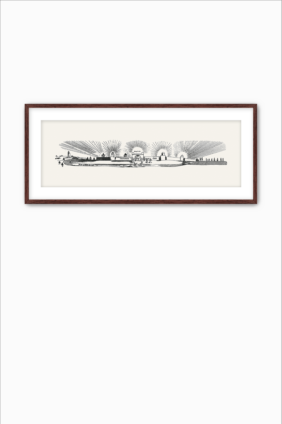 Pilgrim's Progress Illustration-Celestial City