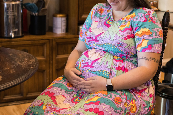 Mrs. Mama Nursing Dress