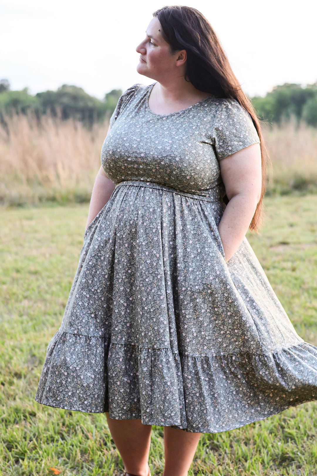 In the Garden Nursing Dress