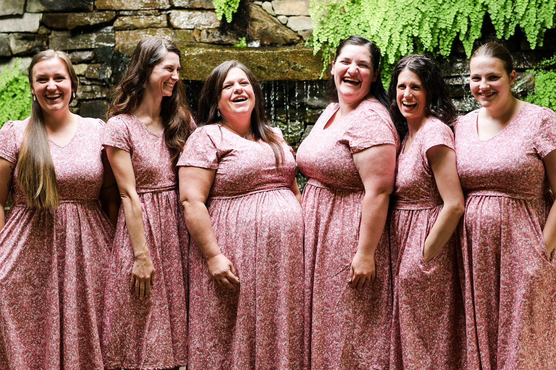 Floral Fields Nursing Dress
