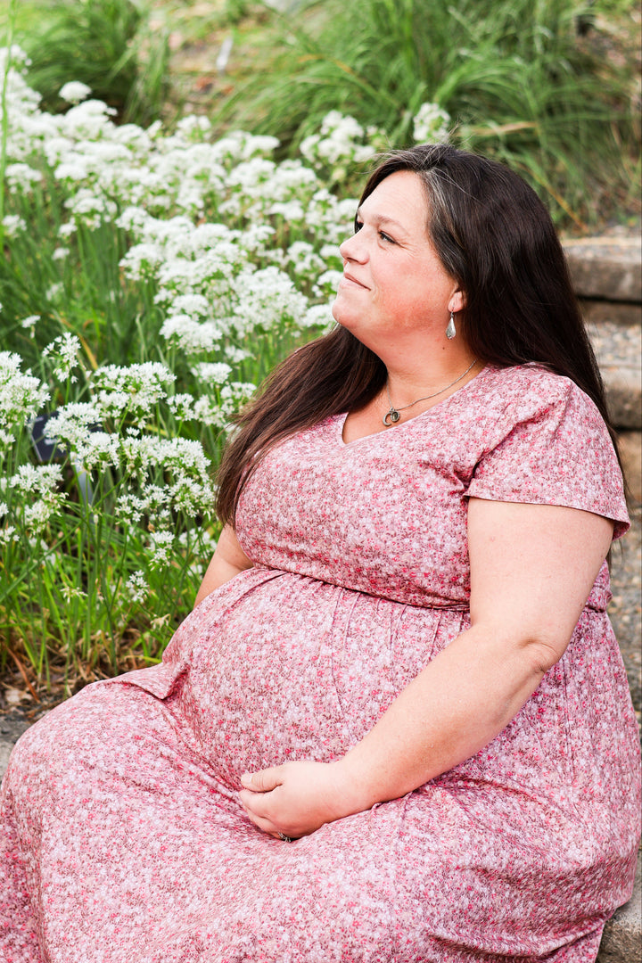 Floral Fields Nursing Dress