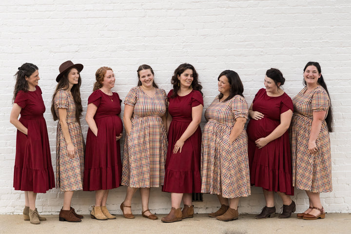 Merlot Nursing Dress