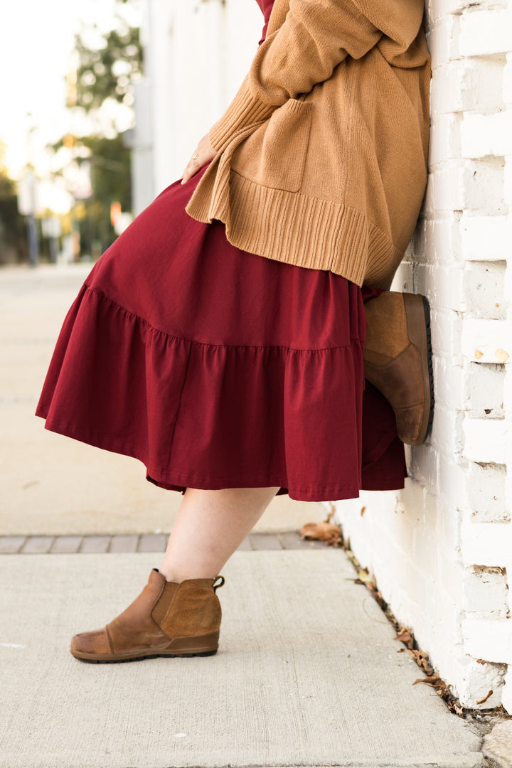 Merlot Nursing Dress