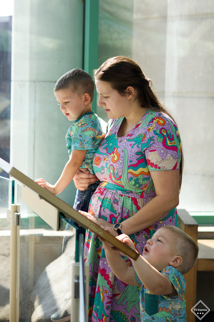 Mrs. Mama Nursing Dress