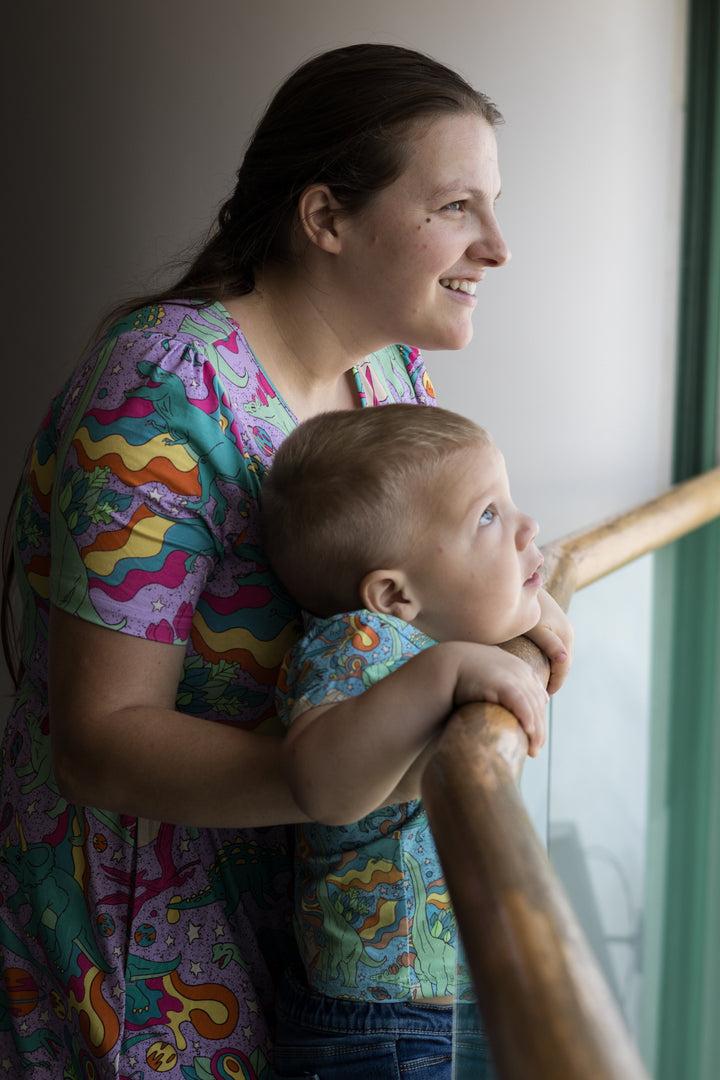 Mrs. Mama Nursing Dress