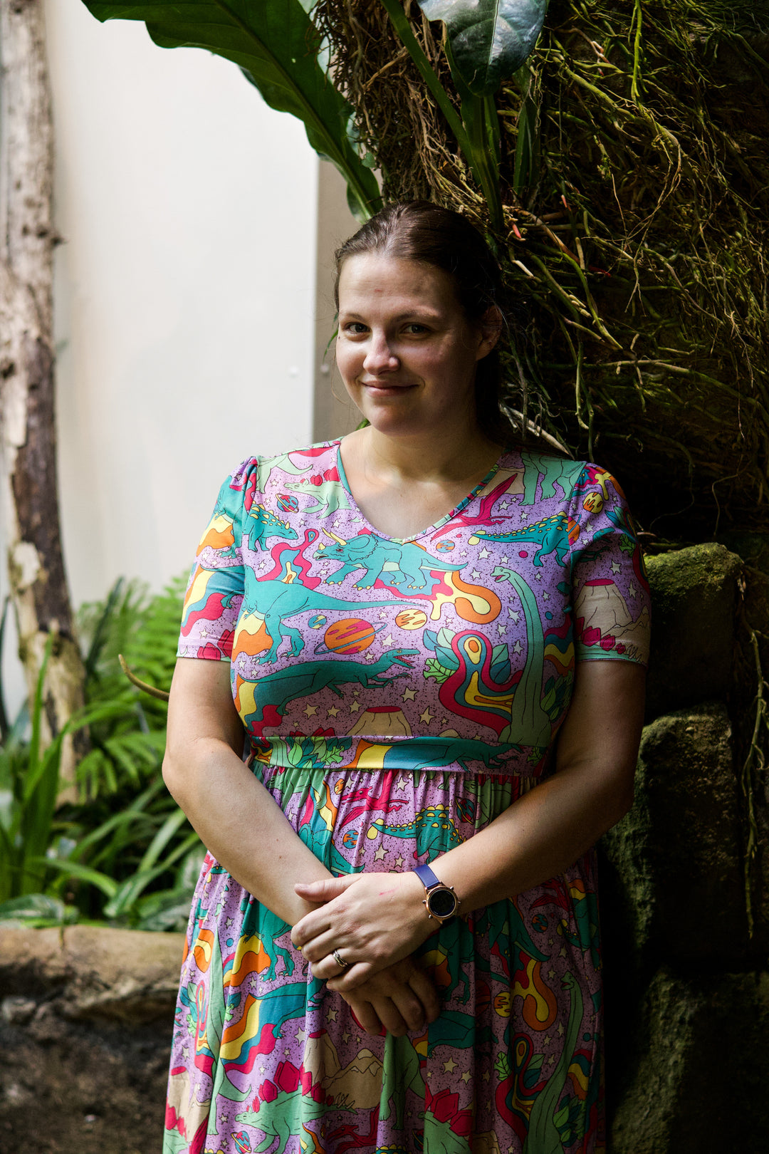Mrs. Mama Nursing Dress
