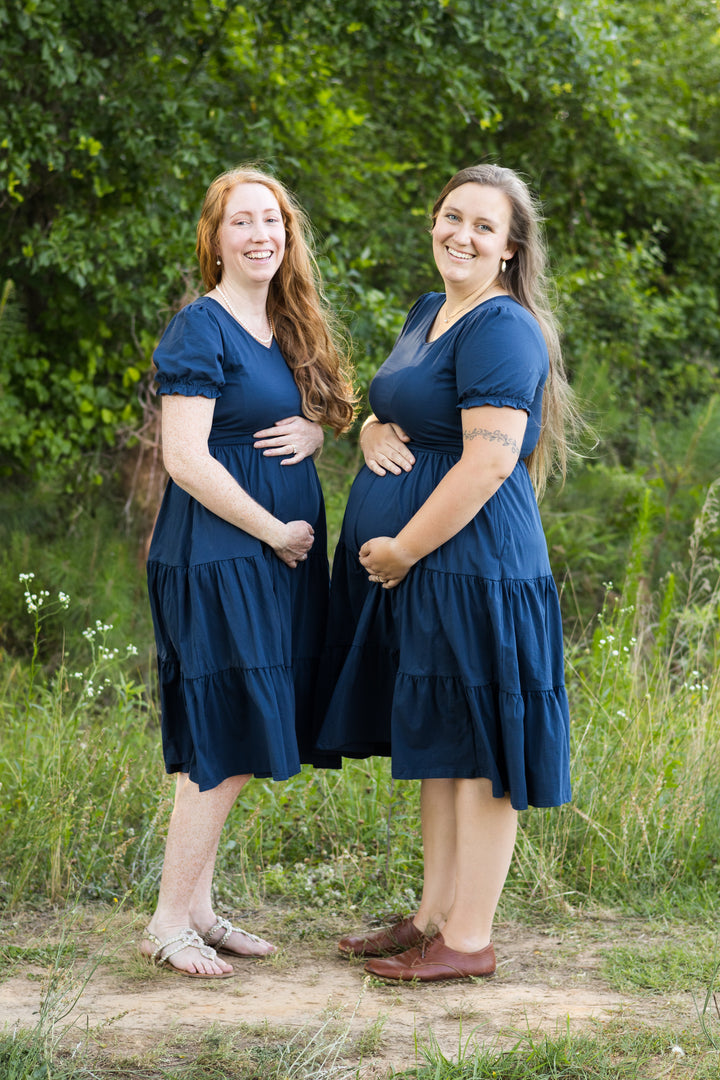 Midnight Melody Nursing Dress