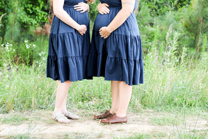 Midnight Melody Nursing Dress