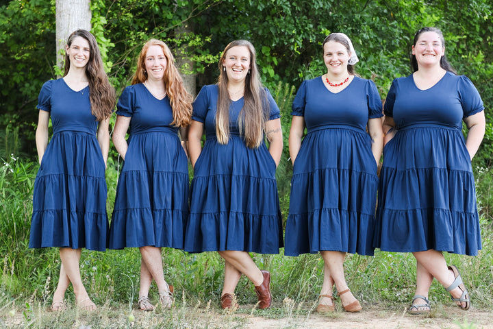 Midnight Melody Nursing Dress