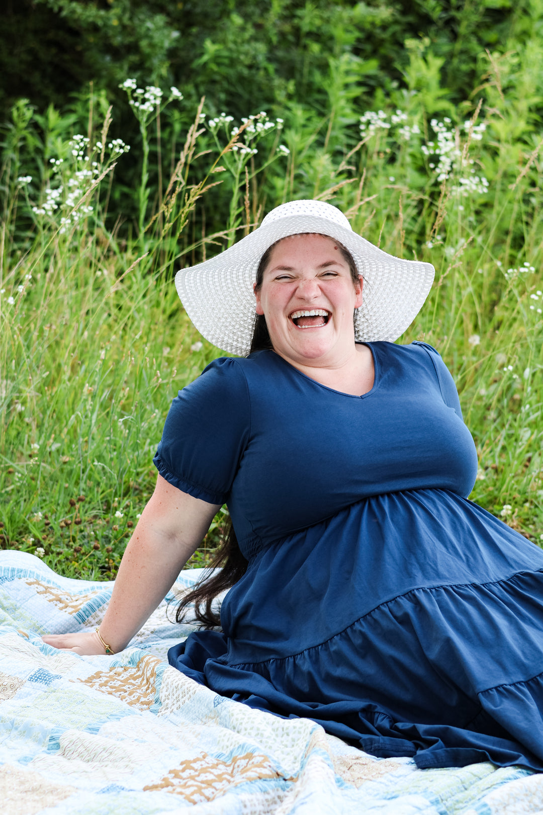 Midnight Melody Nursing Dress