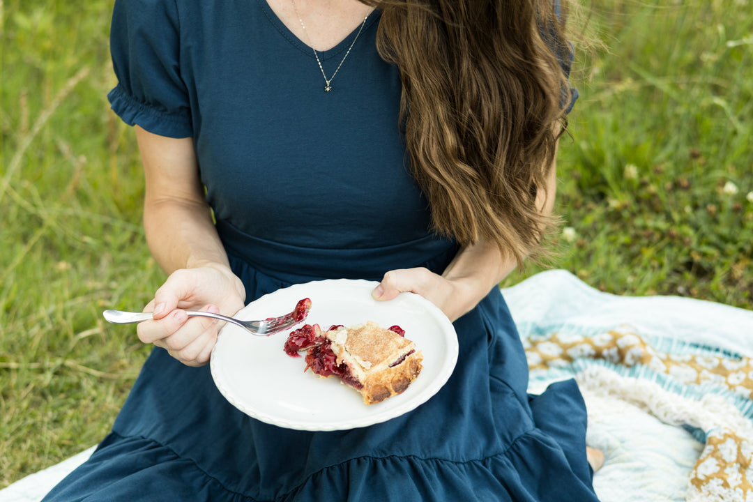 Midnight Melody Nursing Dress