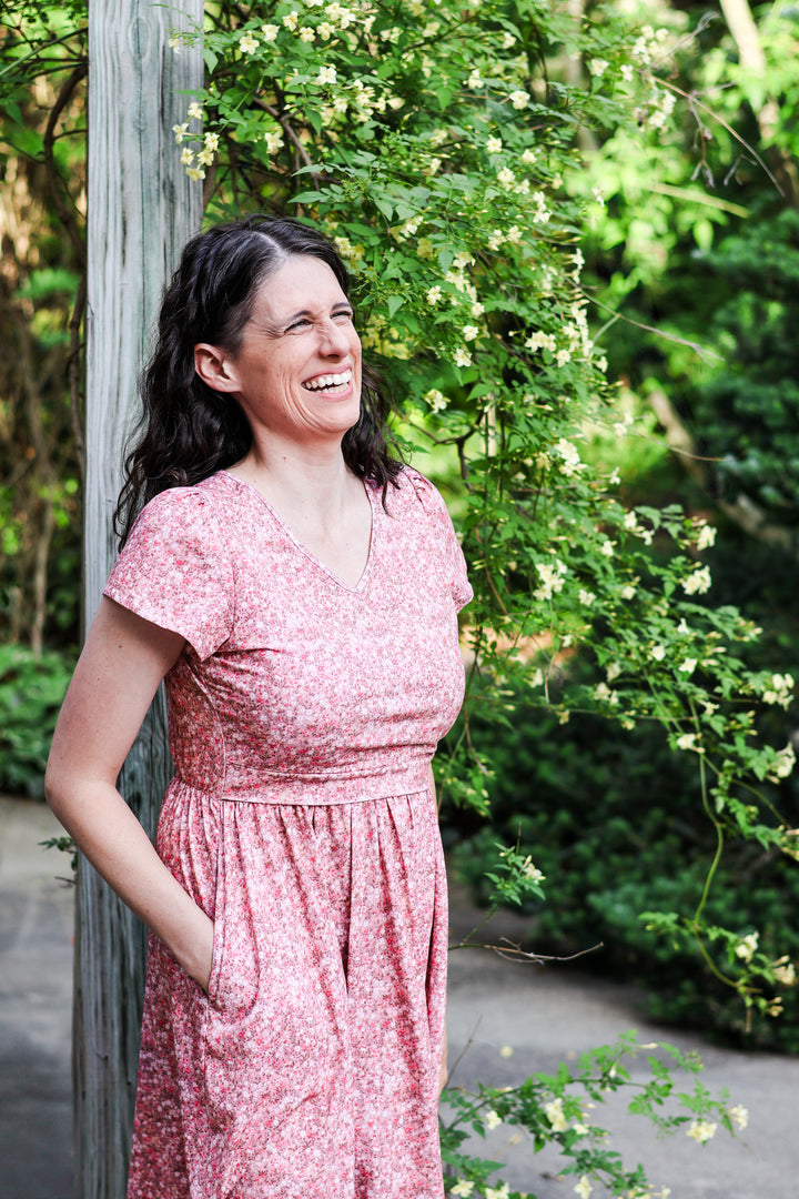 Floral Fields Nursing Dress