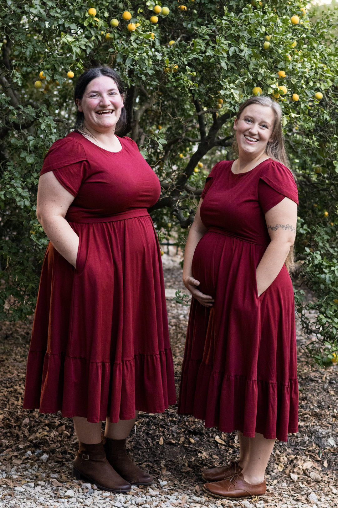 Merlot Nursing Dress