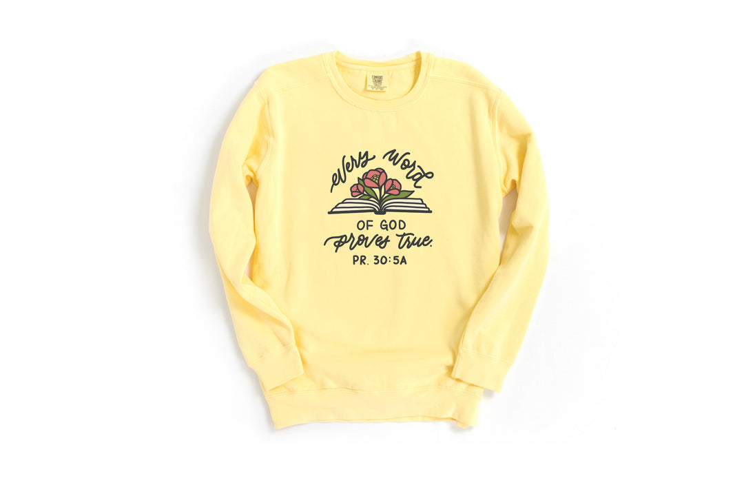 Proverbs 30:5 Crewneck